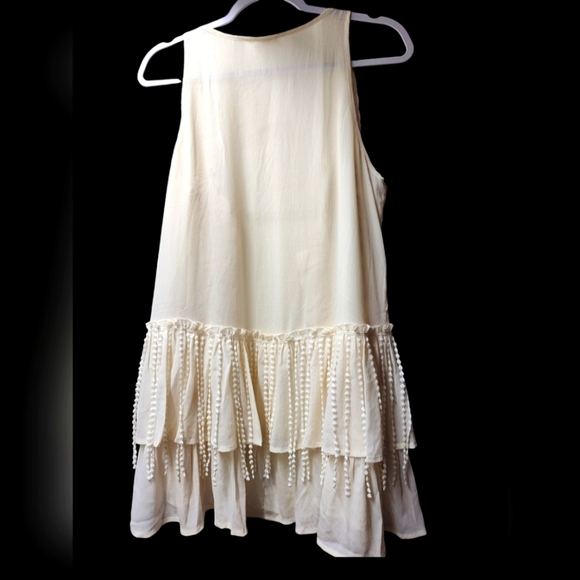 NWOT Umgee Boho Ivory Vest - Picture 2 of 4